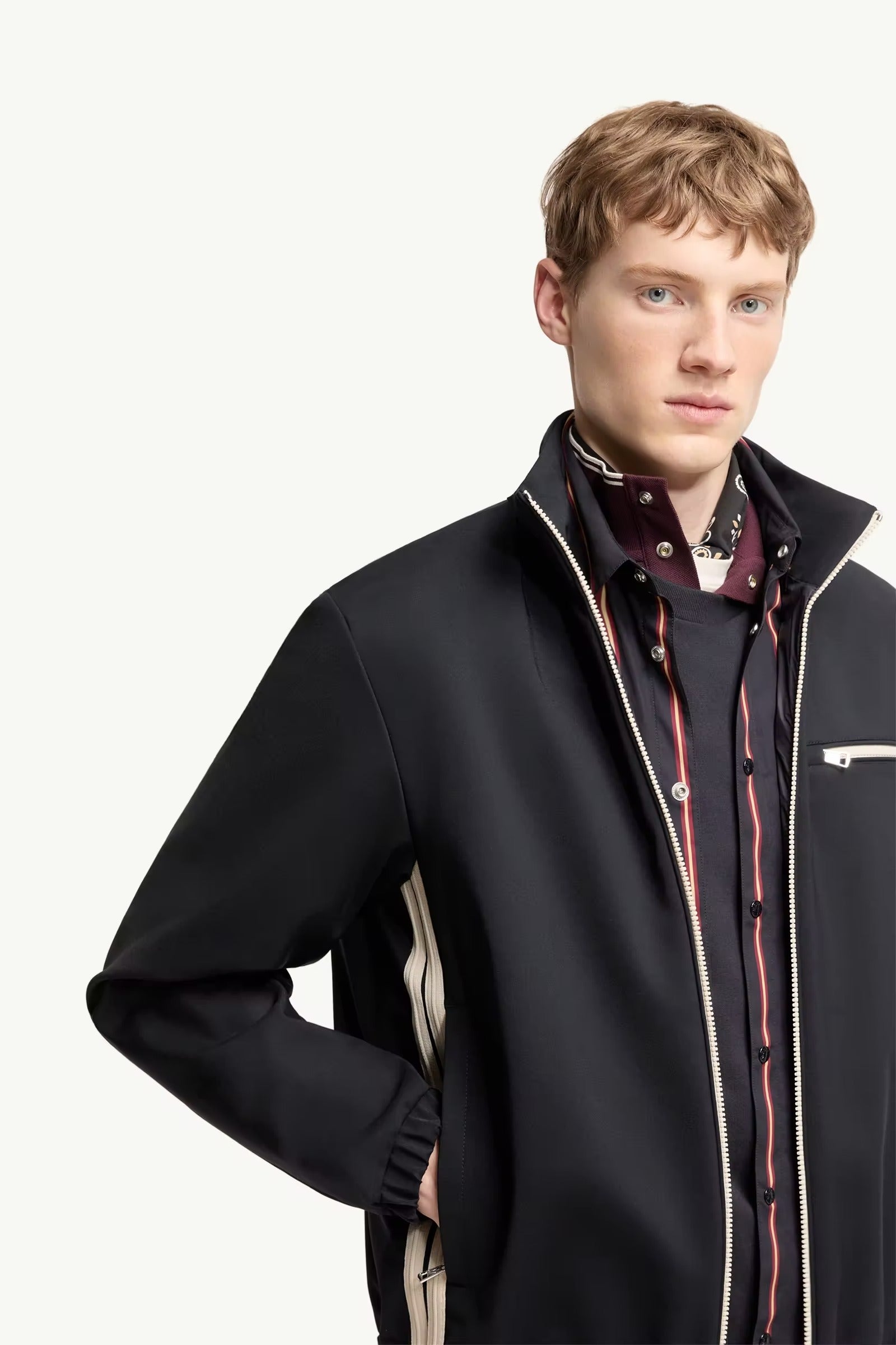 Fourioun cotton blend short jacket