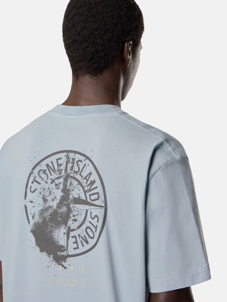 Regular-fit t-shirt with ‘desert’ print-STONE ISLAND-Verso