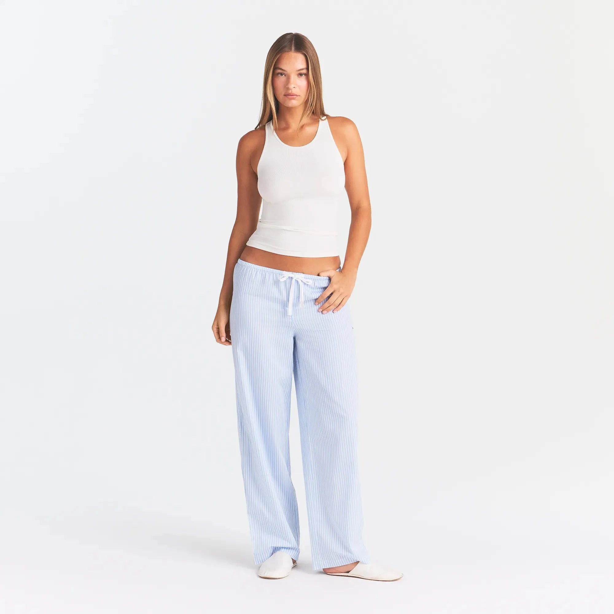 Boyfriend rib tank-SKIMS-Verso