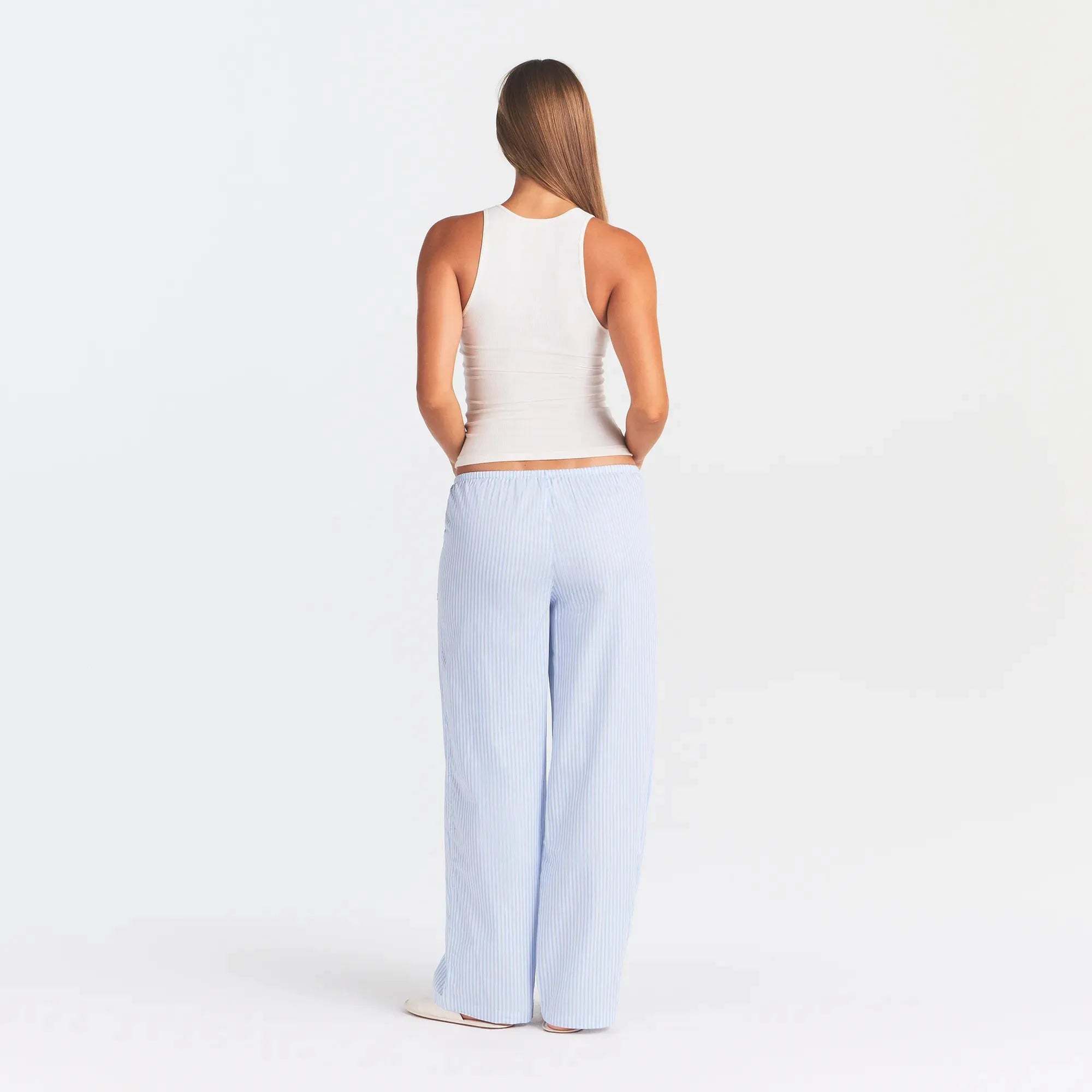Boyfriend rib tank-SKIMS-Verso