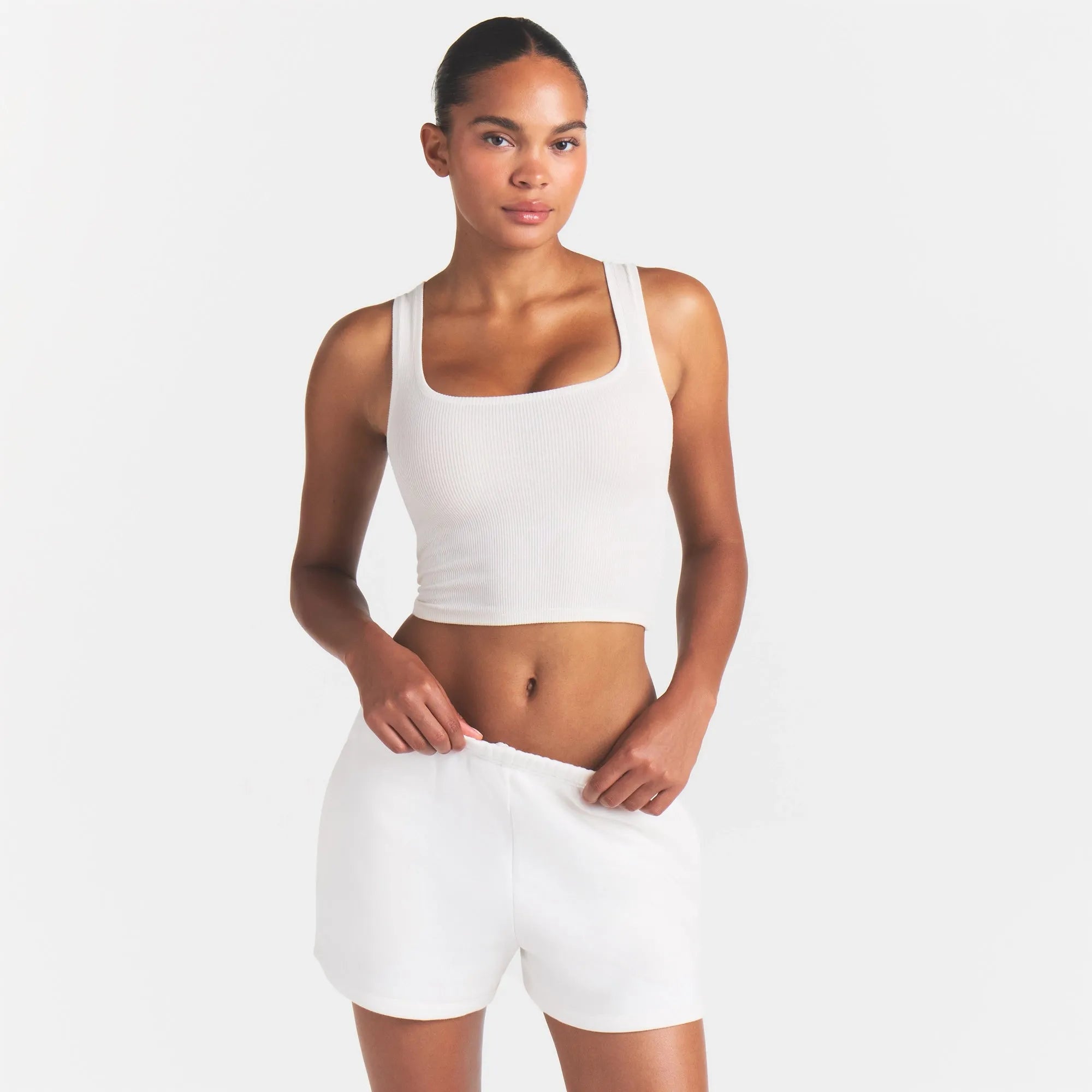 Cotton rib tank-SKIMS-Verso
