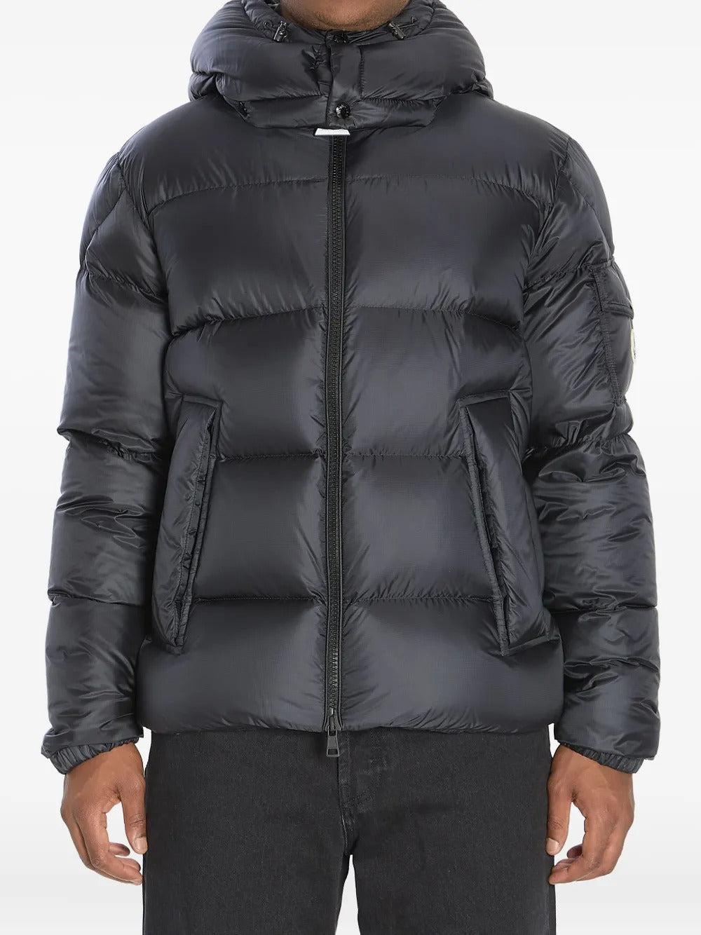 Couyere Hooded Short Down Jacket