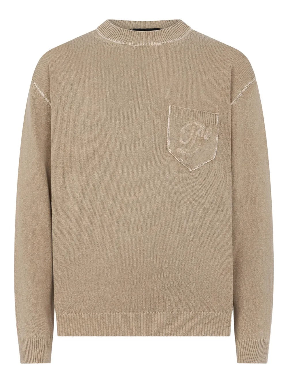 Logo-embroidered sweater-DSQUARED2-Verso