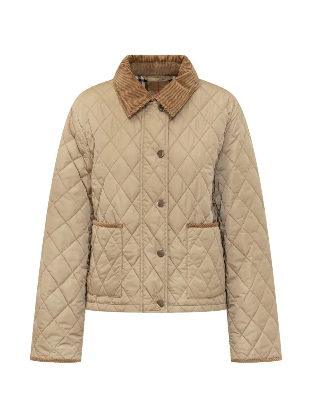 Quilted corduroy jacket