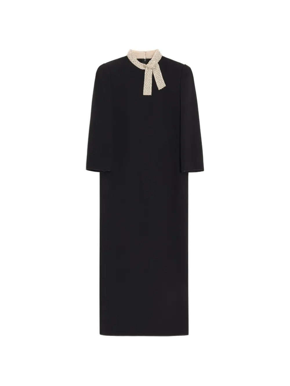 Cady couture embroidered dress-VALENTINO-Verso