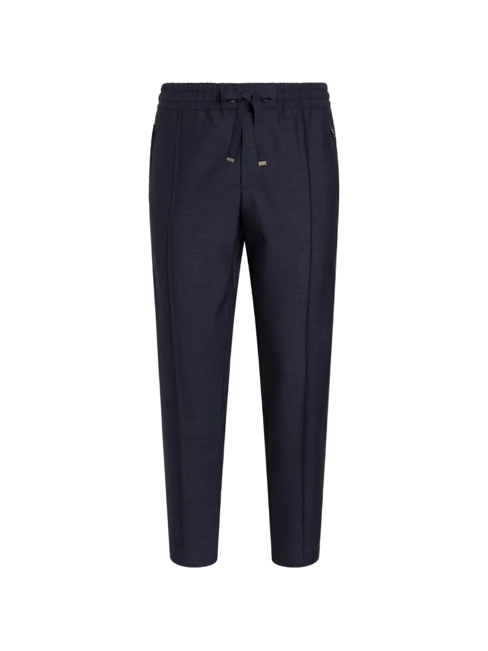 Virgin-wool jogging trousers