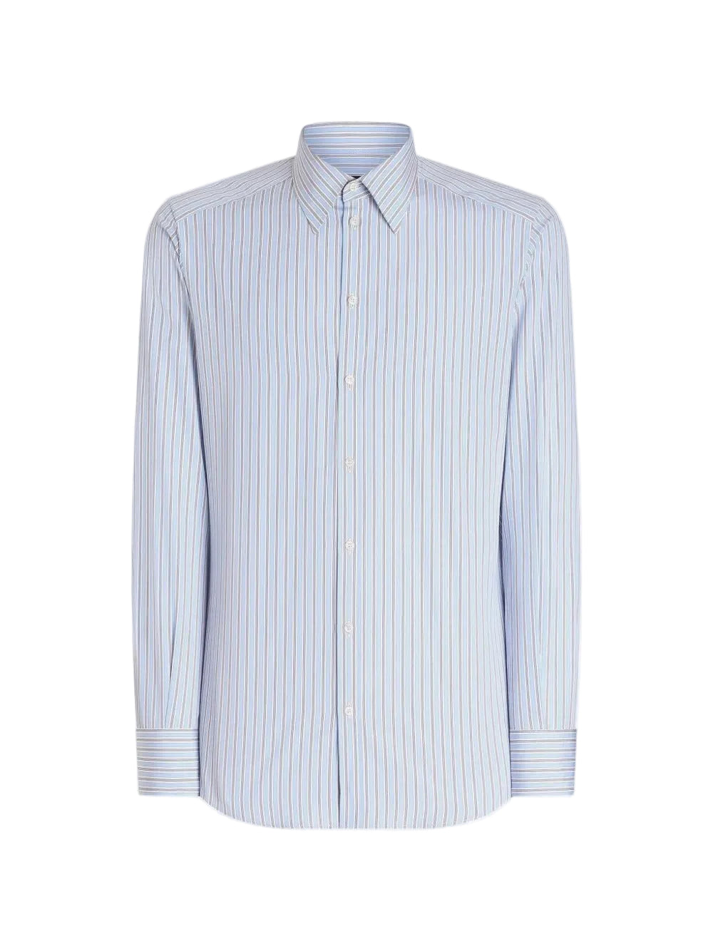 Dolce & gabbana striped poplin martini shirt