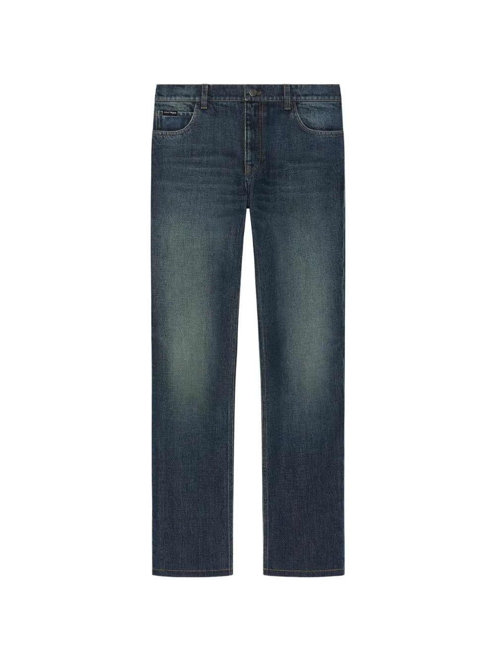 Straight-leg jeans