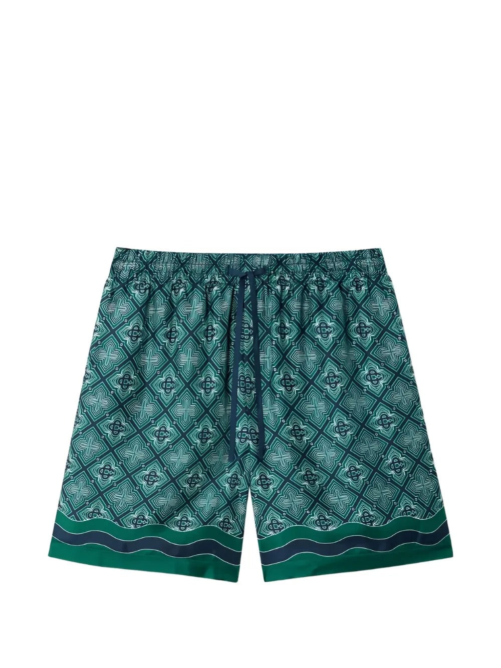 Radiating monogram-pattern shorts-CASABLANCA-310413-S-Verso