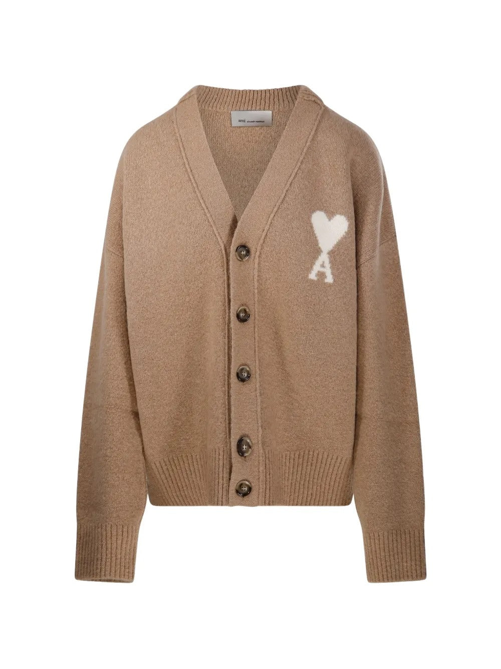 Paris alpaca cardigan with ami de coeur