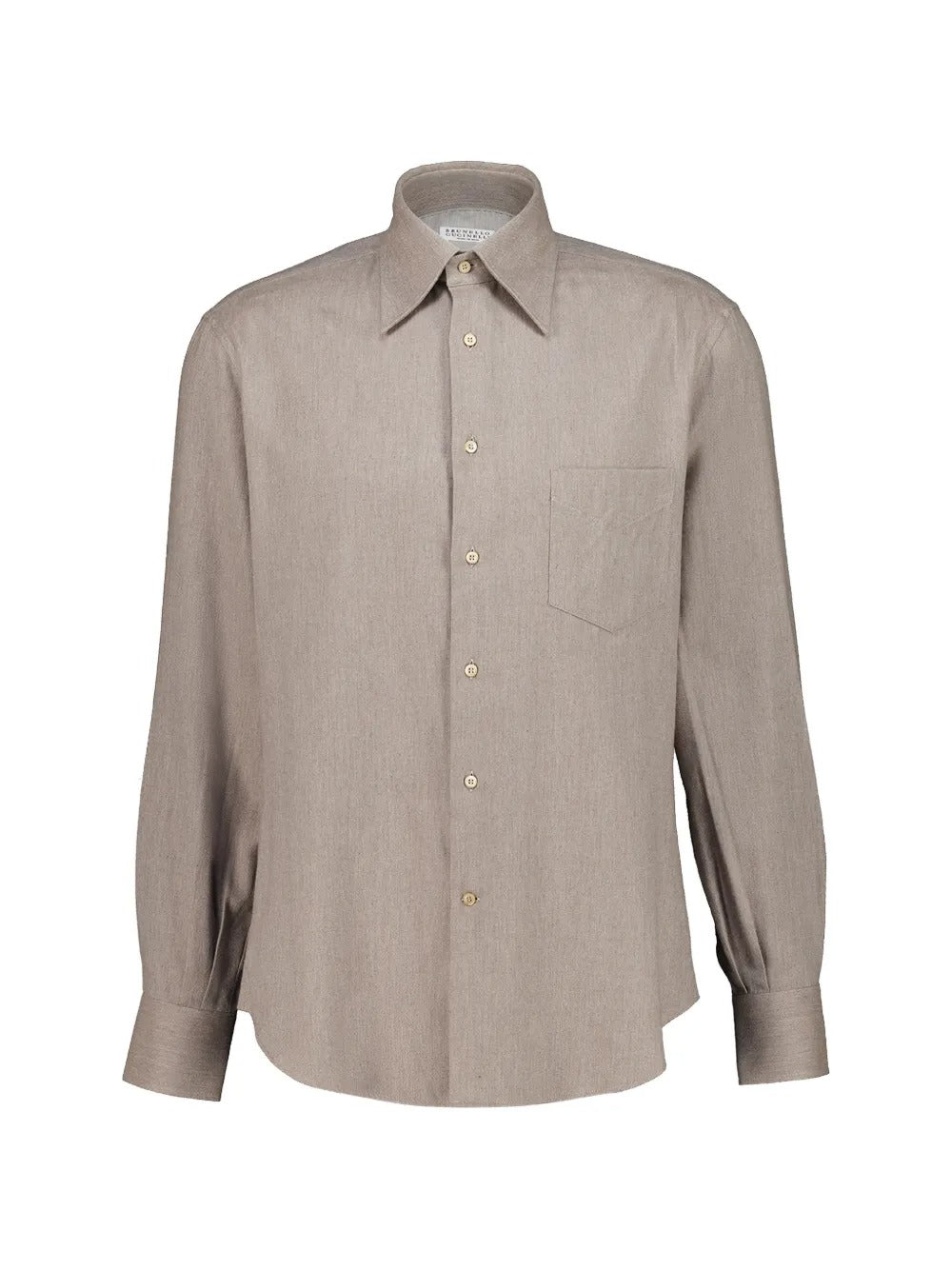 Buttoned shirt-BRUNELLO CUCINELLI-Verso