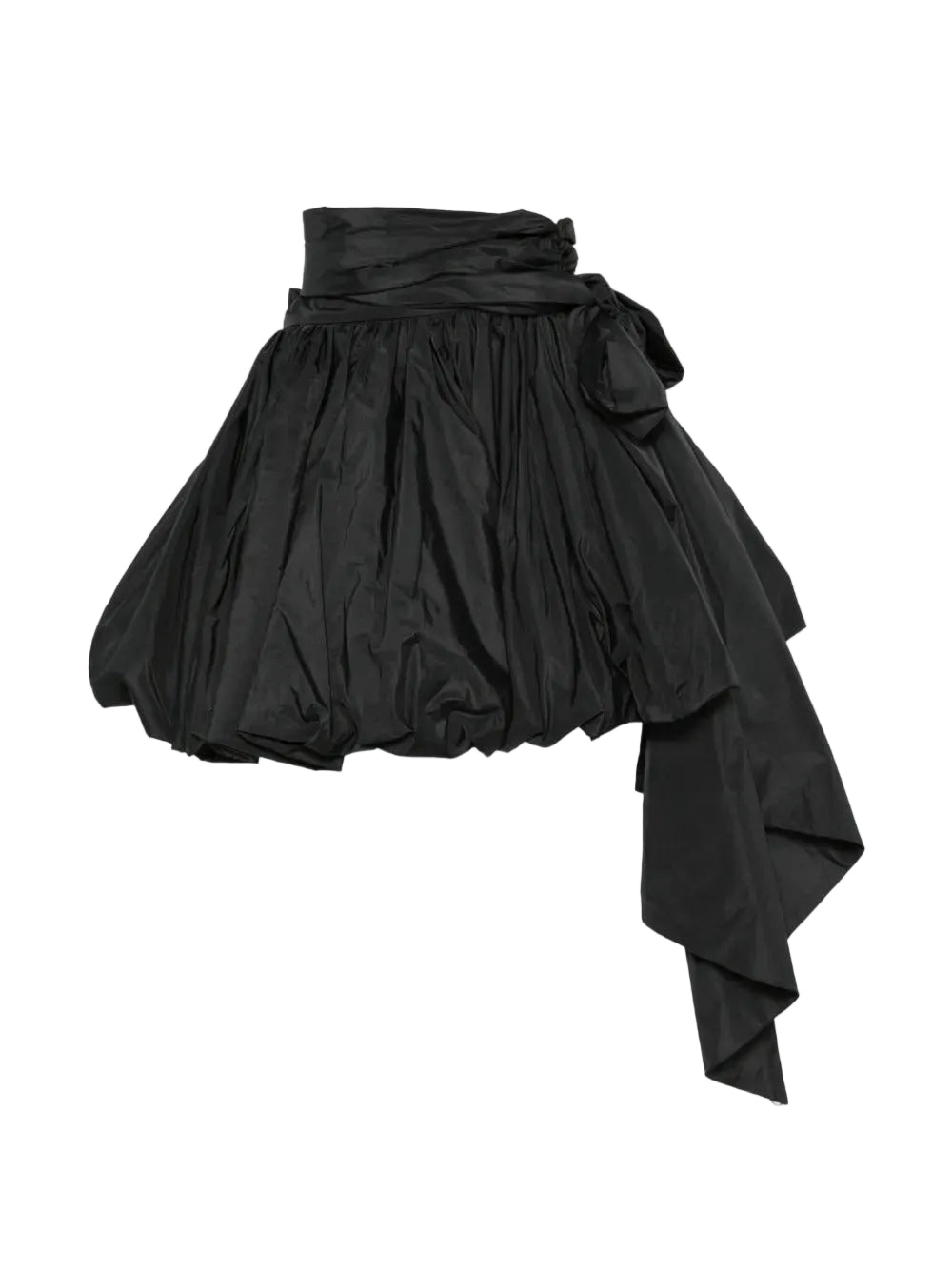 Draped balloon mini skirt-BLUMARINE-Verso