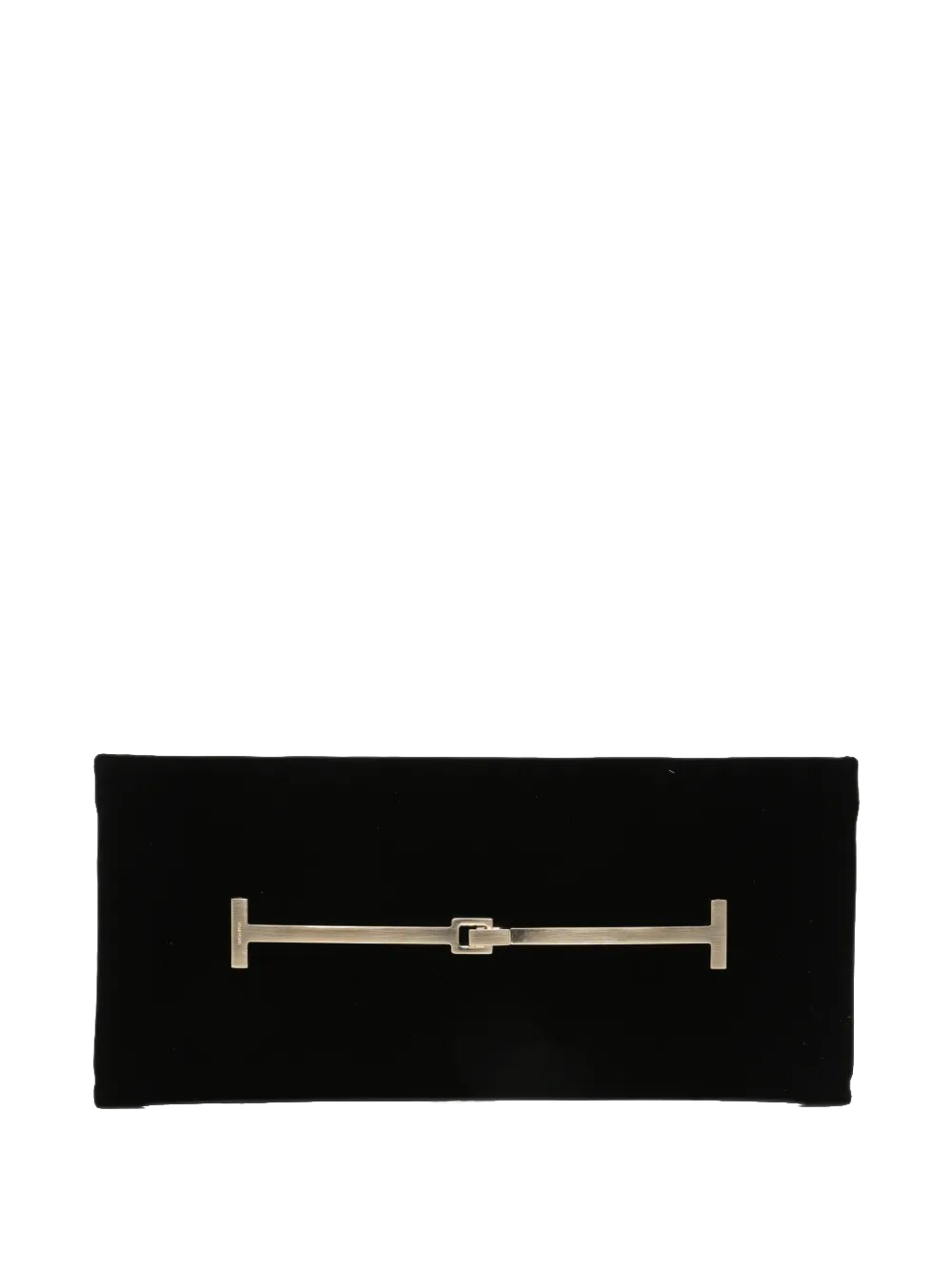 Velvet t-bar clutch bag-TOM FORD-Verso