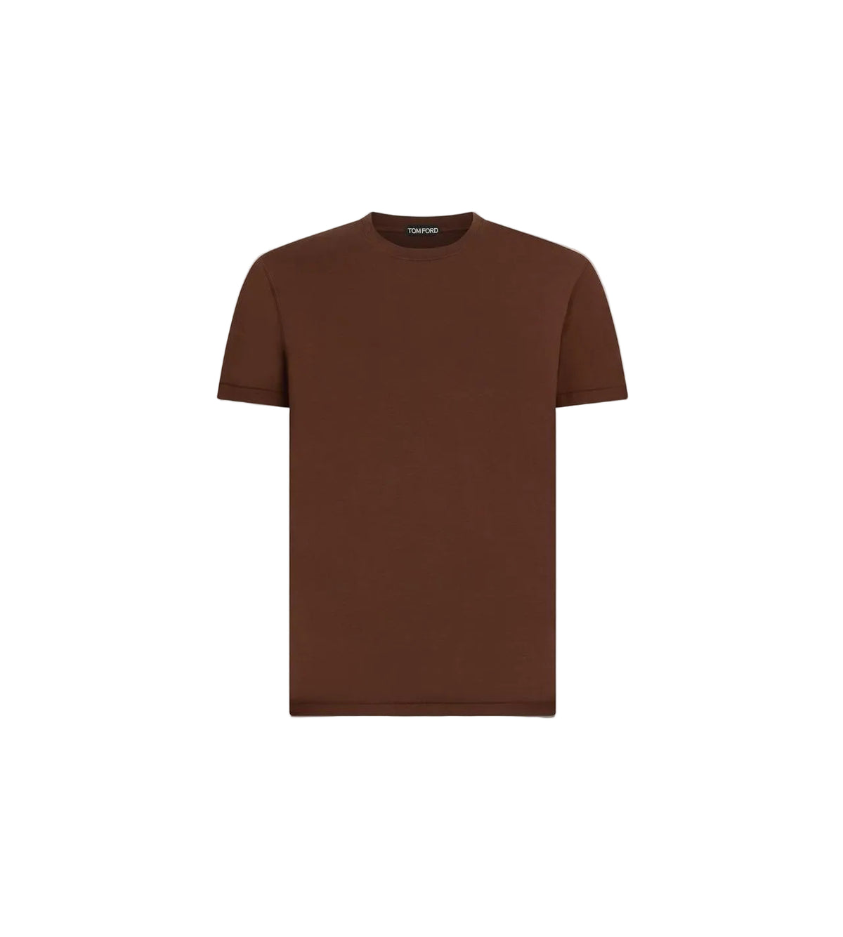 Lyocell Cotton Crew Neck T-Shirt-TOM FORD-Verso