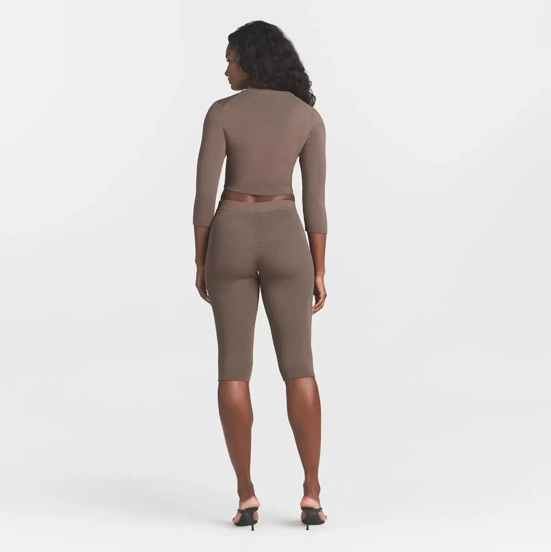 Refined knit high waist capri-SKIMS-Verso