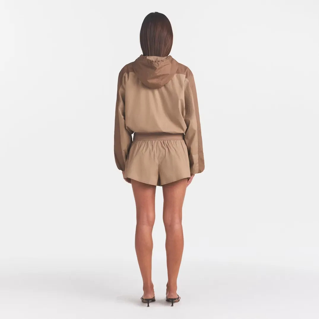 Woven cotton flutter short-SKIMS-Verso