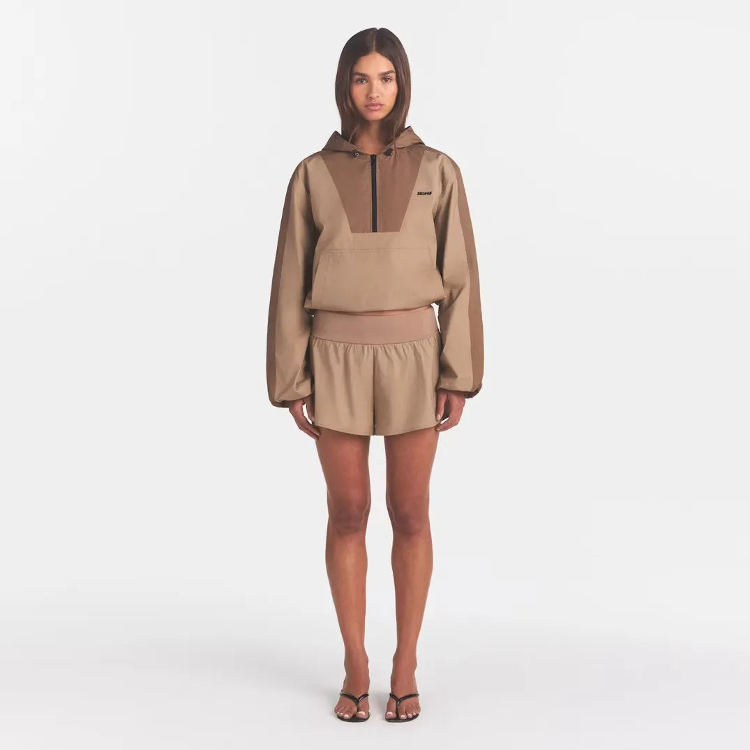 Woven cotton flutter short-SKIMS-Verso