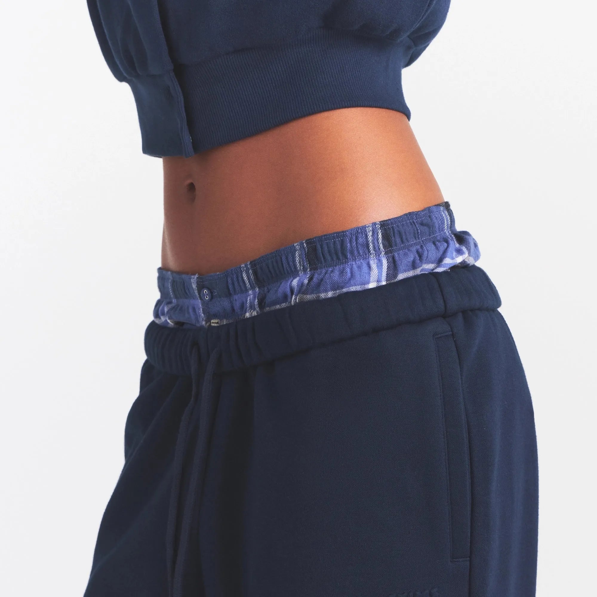Cotton fleece classic straight leg pant-SKIMS-Verso
