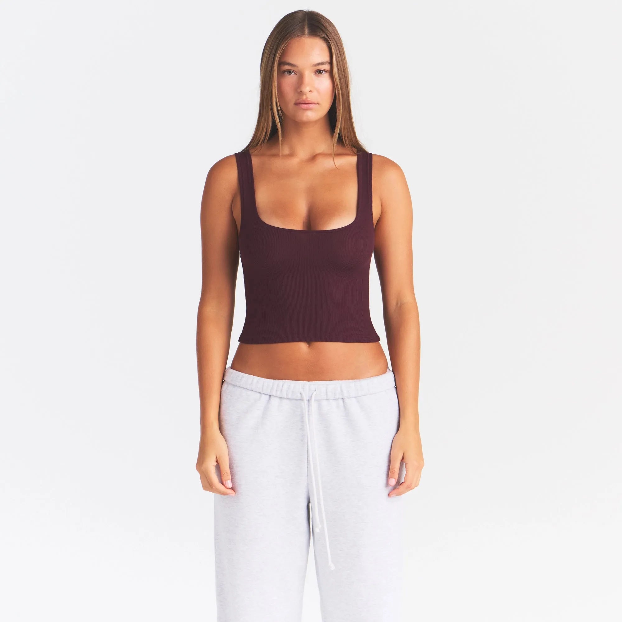 Cotton rib tank-SKIMS-Verso