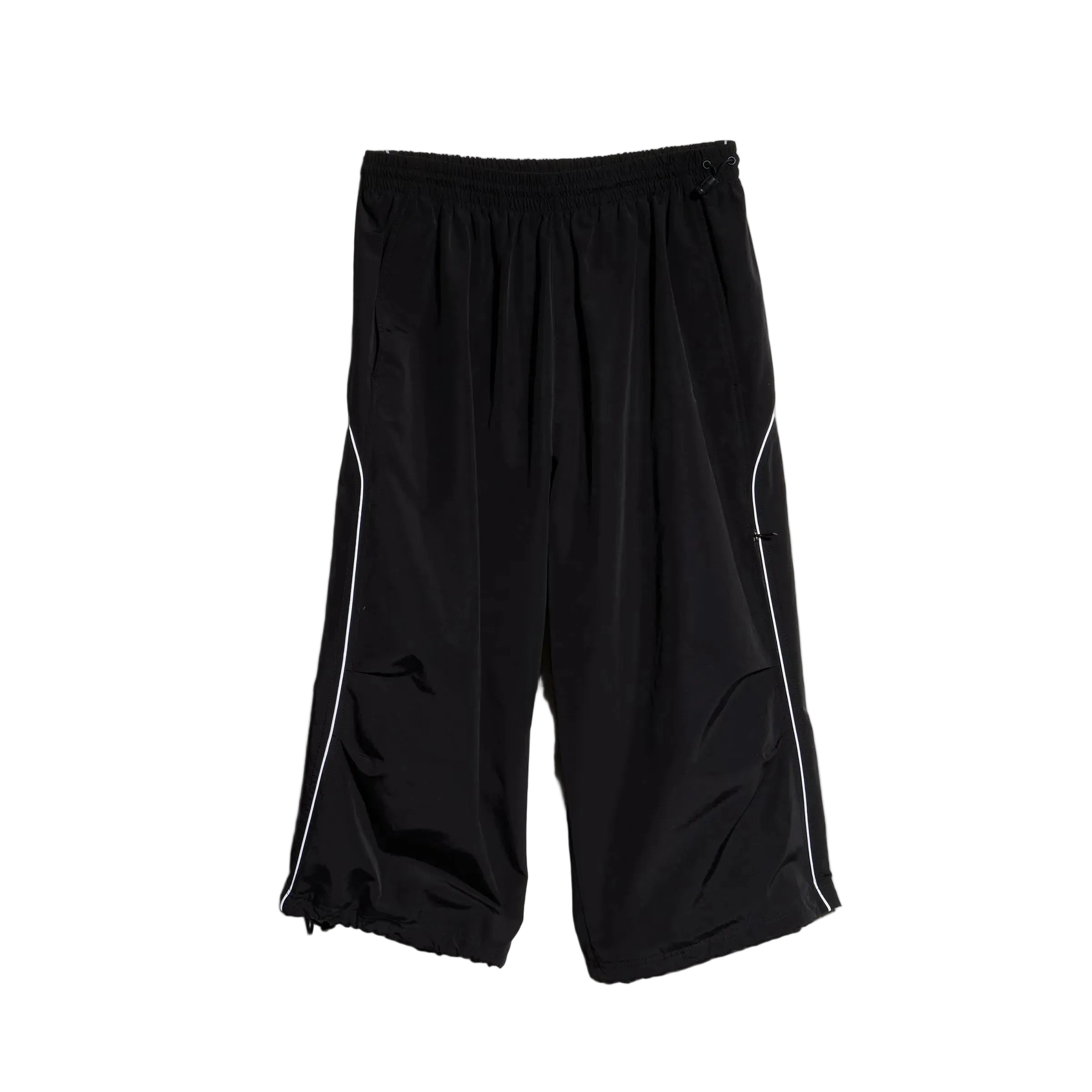 Cotton nylon bermuda with embroidery-GUCCI-Verso