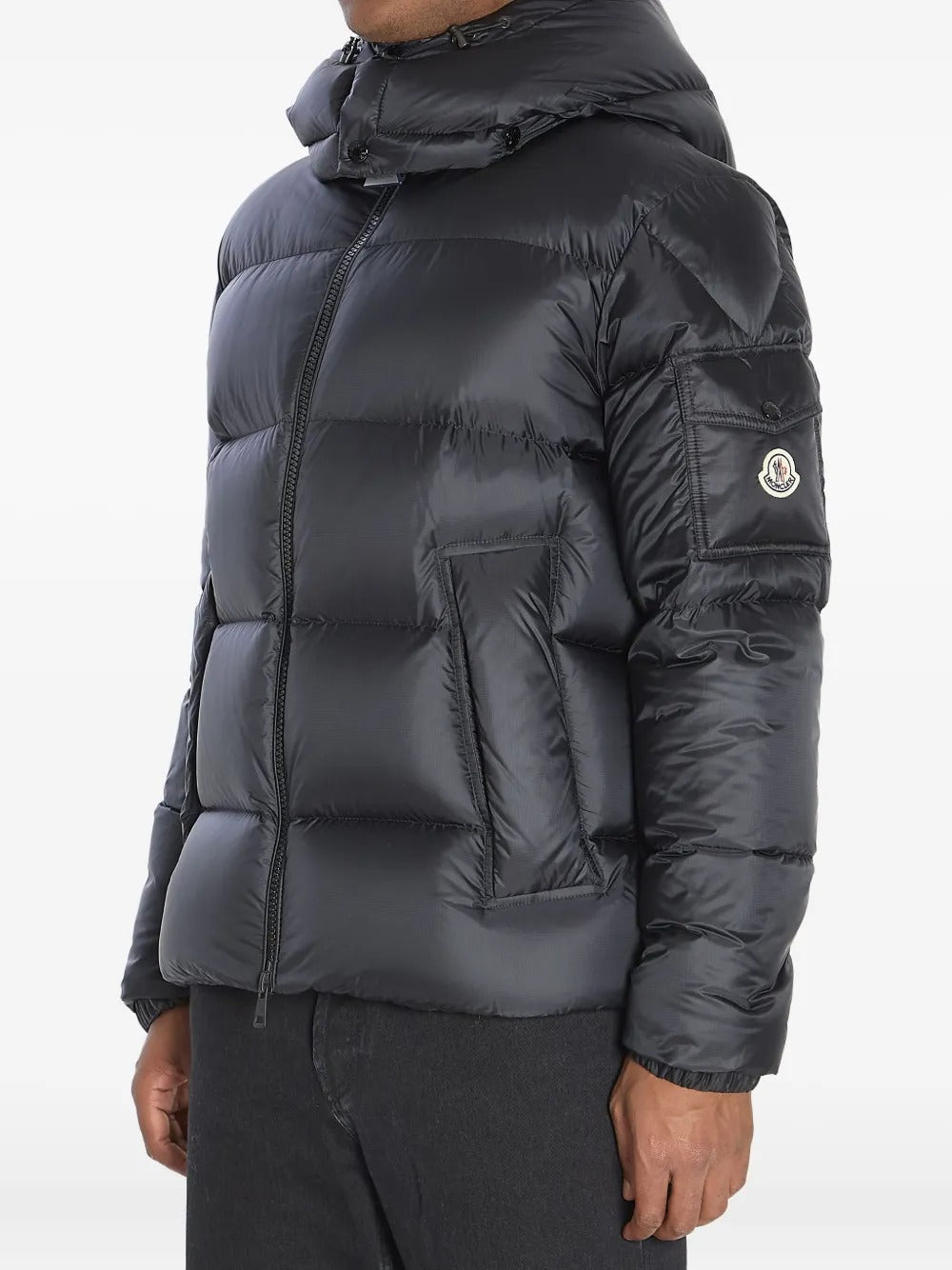 Couyere Hooded Short Down Jacket