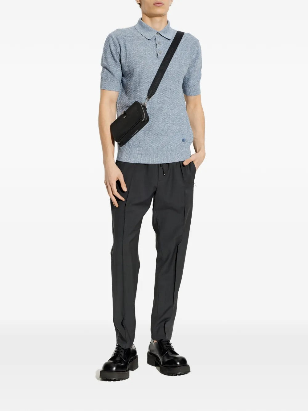 Dolce & gabbana short-sleeve polo shirt-DOLCE&GABBANA-Verso