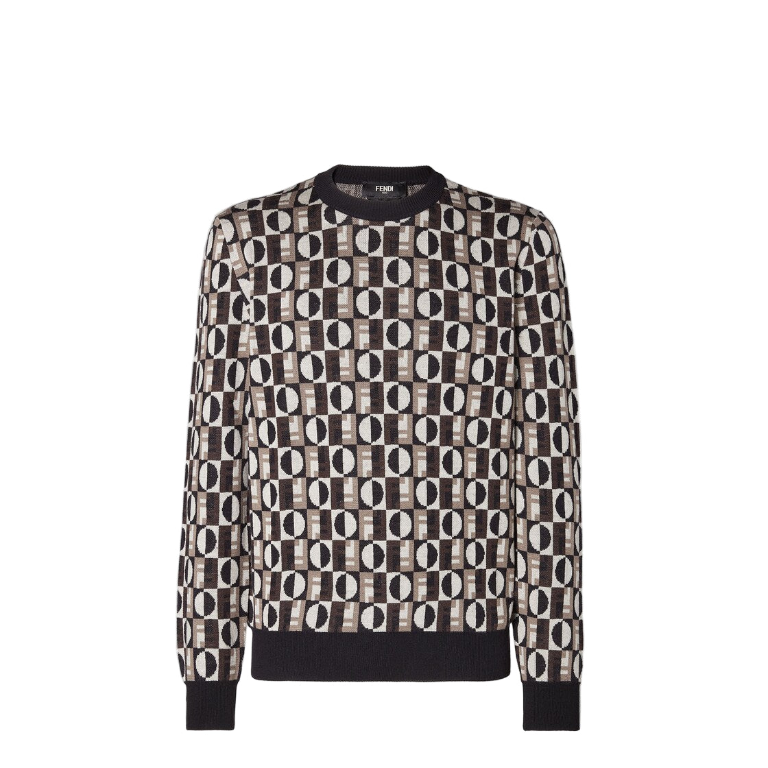 Multicolour wool jumper