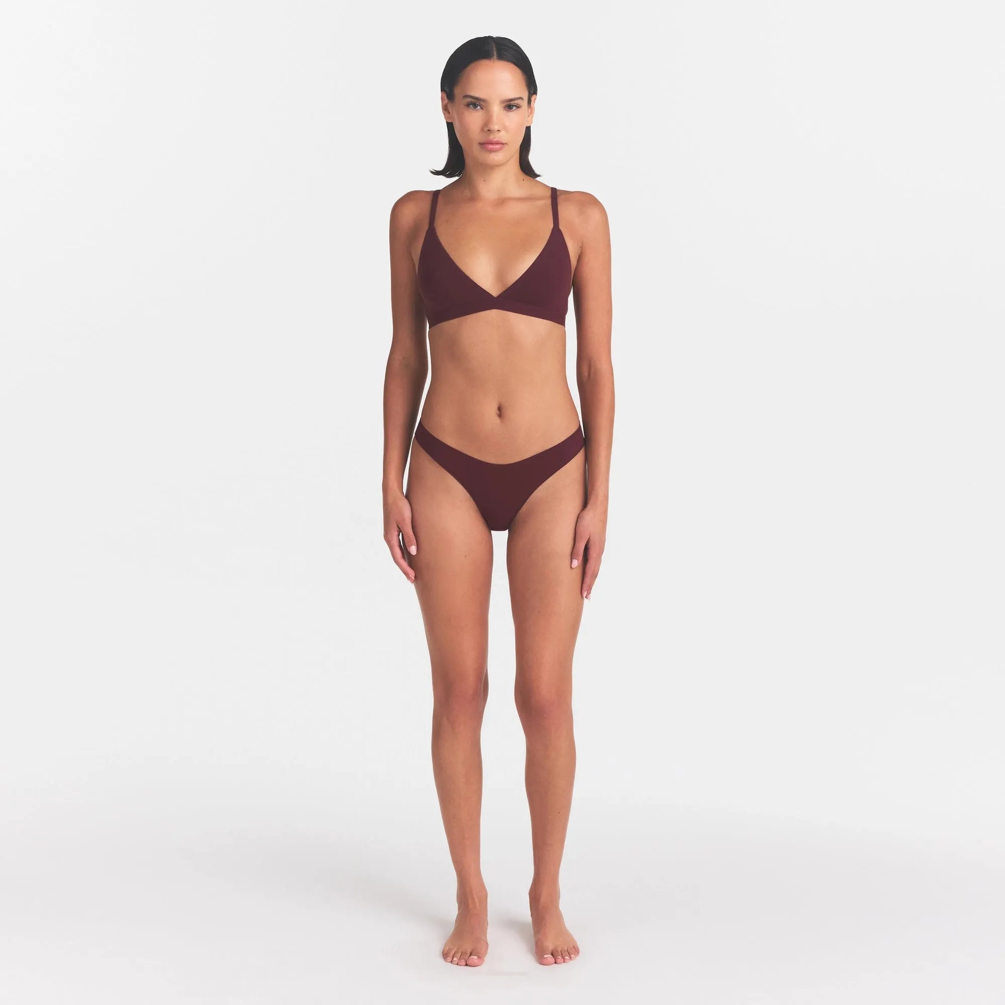 Fits everybody triangle bralette-SKIMS-Verso