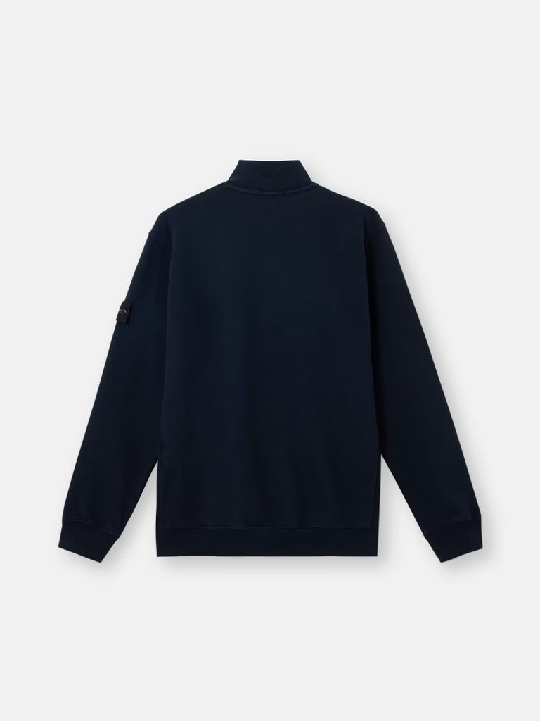 Half-zip cotton sweatshirt