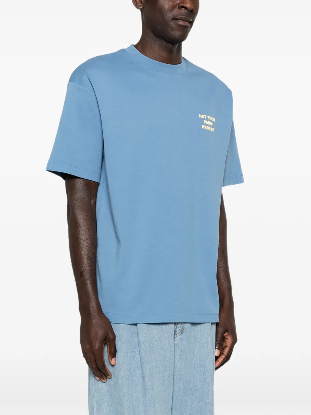 T-shirt slogan-DRÔLE DE MONSIEUR-Verso