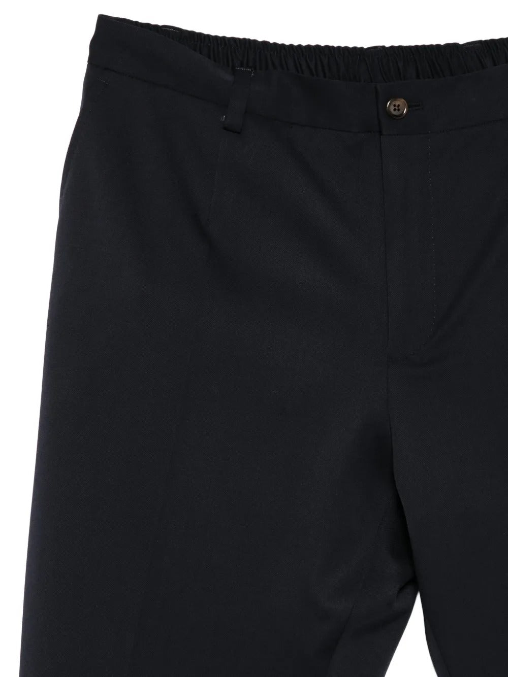 Wool canvas trousers-DOLCE&GABBANA-Verso