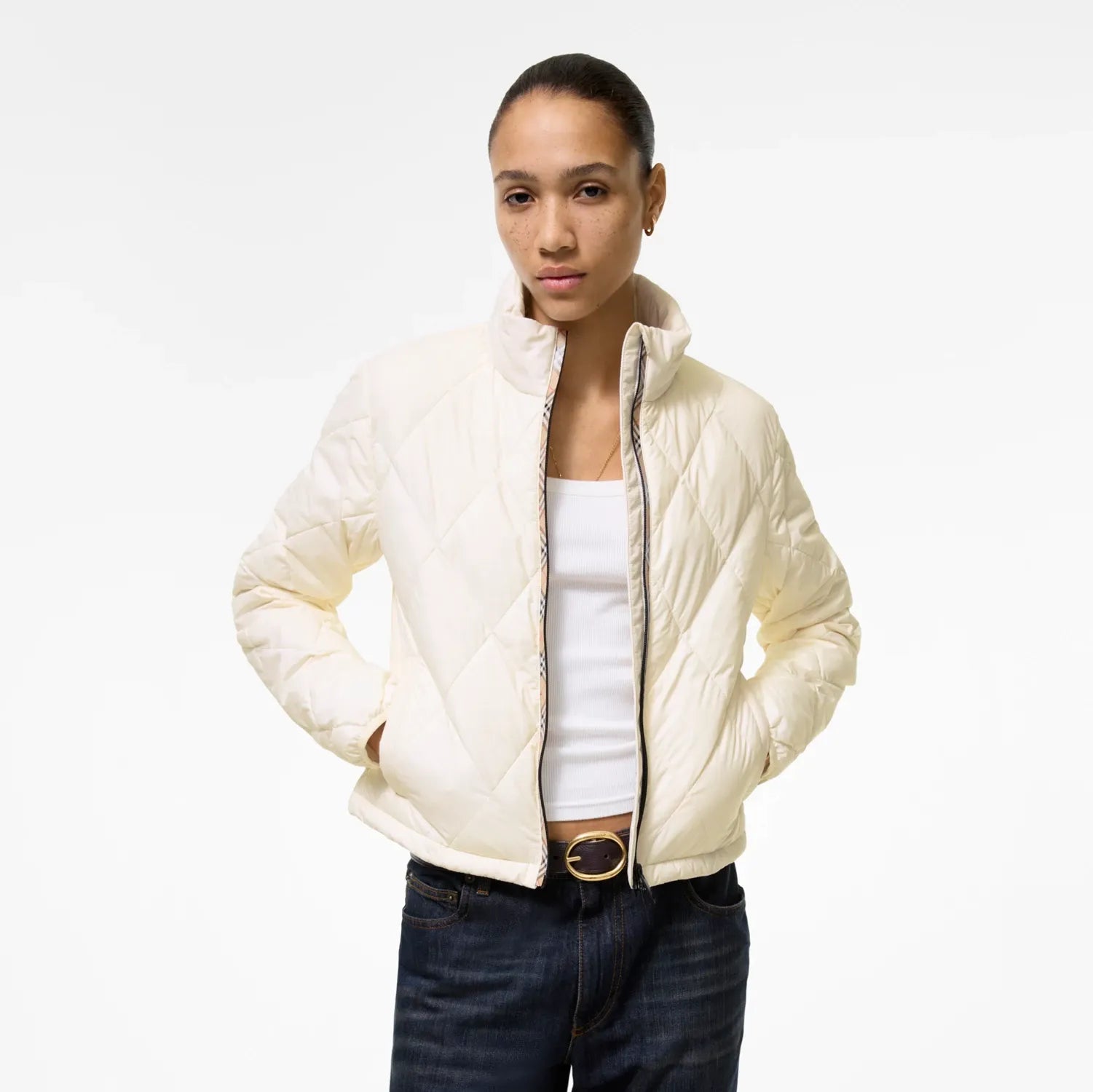 Packable quilted nylon bramford jacket