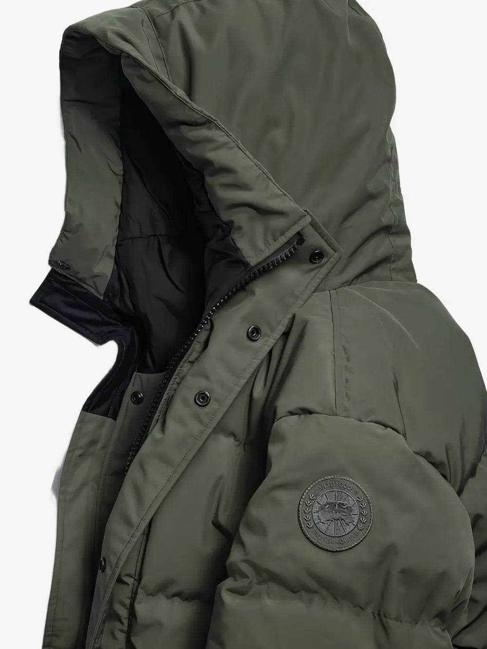 Seymour hooded padded jacket-CANADA GOOSE-Verso