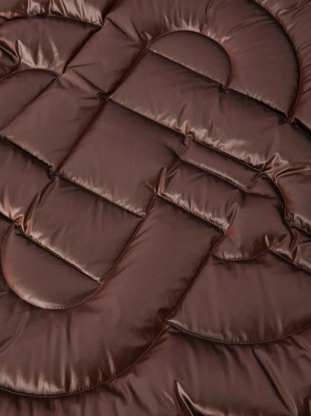 Logo-quilted puffer gilet