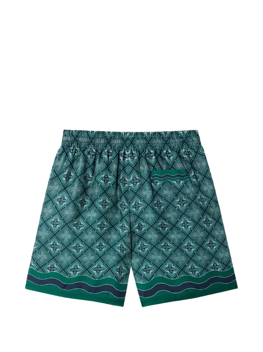 Radiating monogram-pattern shorts-CASABLANCA-Verso