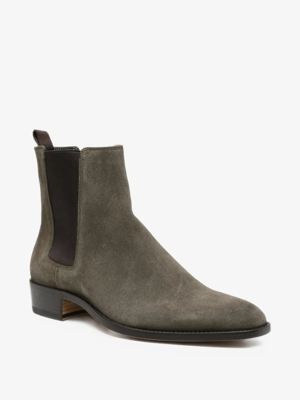 Suede chelsea boots