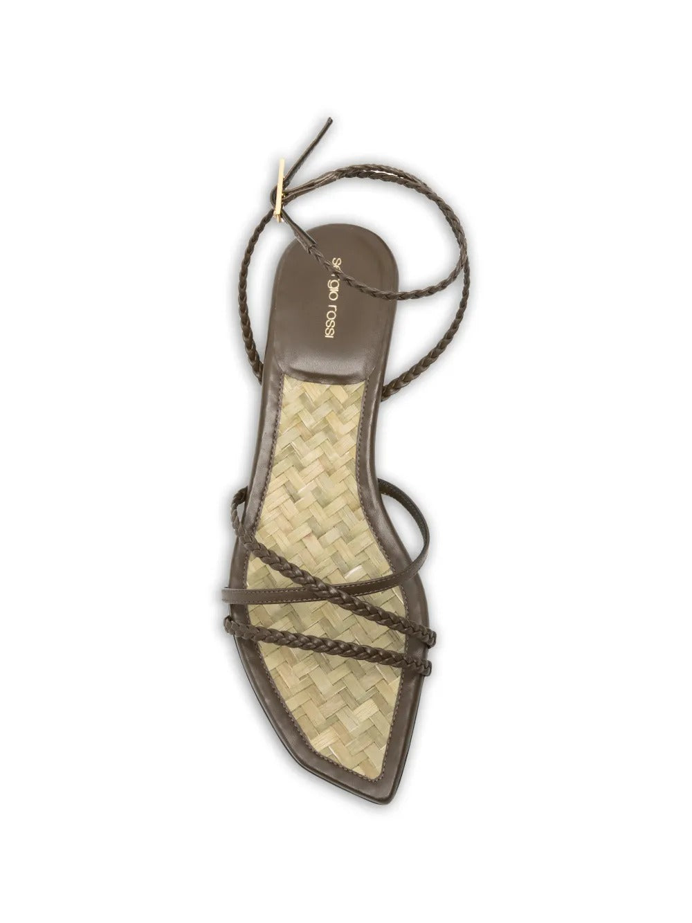 Braided-strap sandals-S ROSSI-Verso