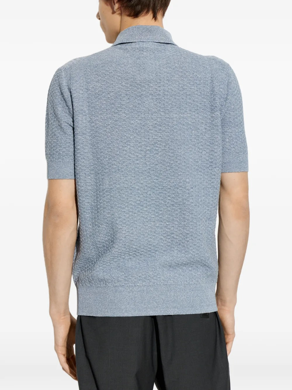 Dolce & gabbana short-sleeve polo shirt-DOLCE&GABBANA-Verso