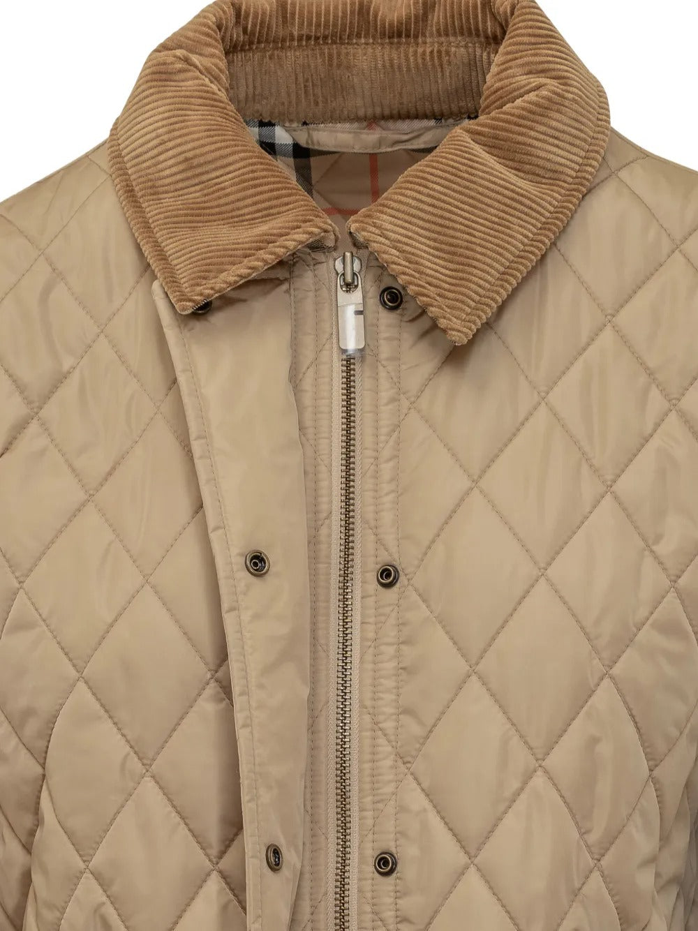 Quilted corduroy jacket