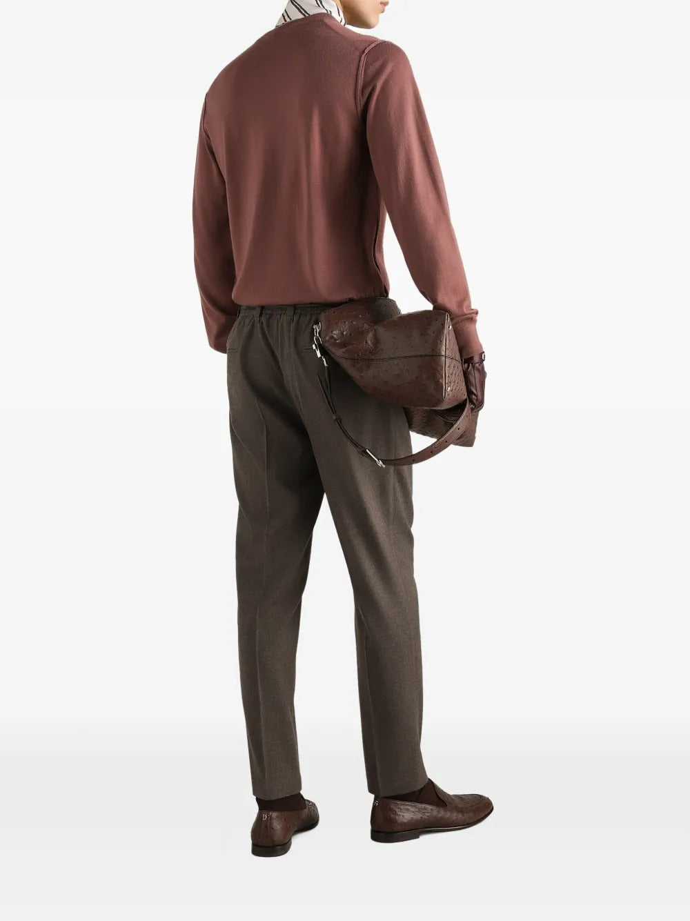 Dolce & gabbana flannel trousers-DOLCE&GABBANA-Verso