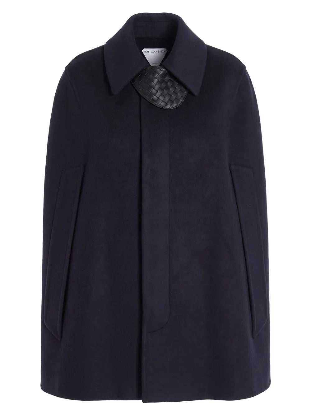 Wool cashmere cape