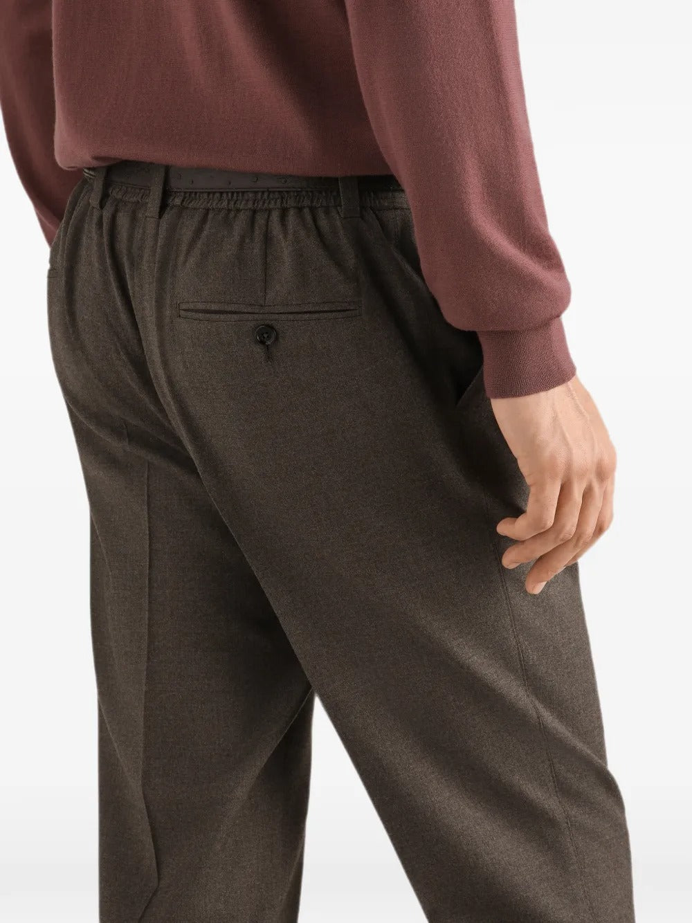 Dolce & gabbana flannel trousers-DOLCE&GABBANA-Verso