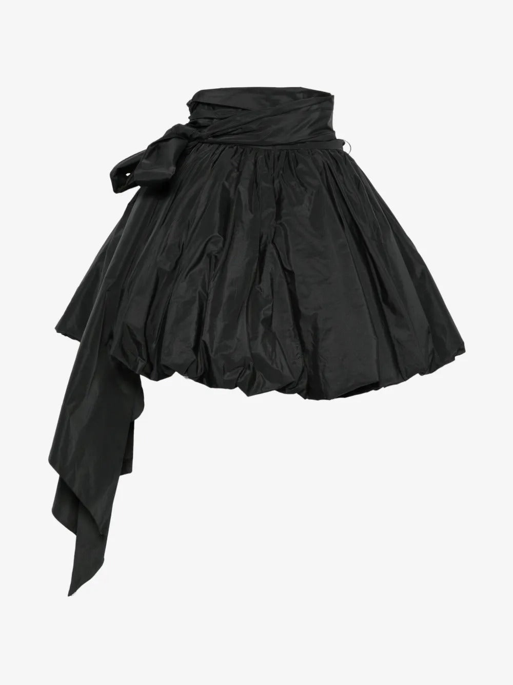 Draped balloon mini skirt-BLUMARINE-Verso