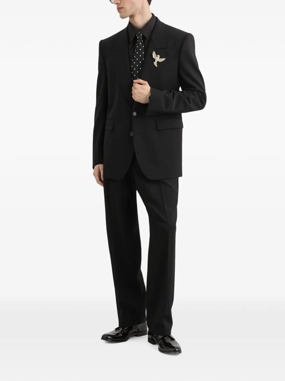 Dolce & gabbana poplin martini shirt