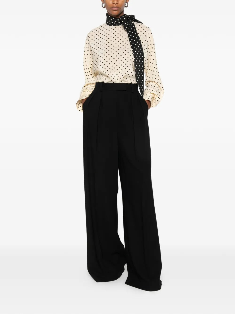 Garavani blouse à col lavallière-VALENTINO-Verso