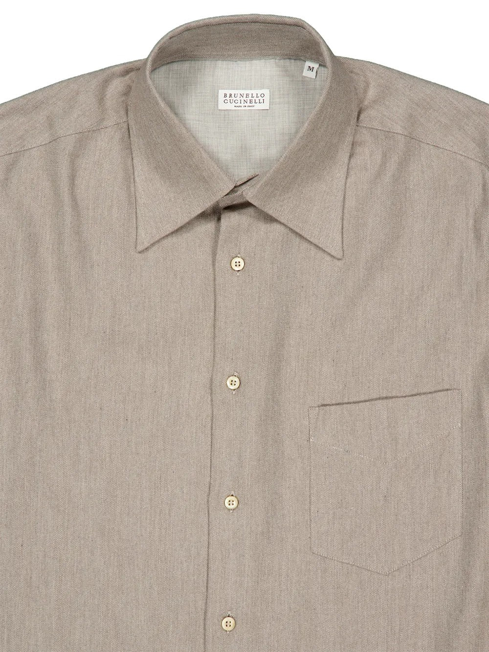 Buttoned shirt-BRUNELLO CUCINELLI-Verso