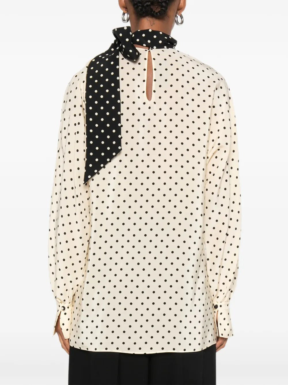 Garavani blouse à col lavallière-VALENTINO-Verso