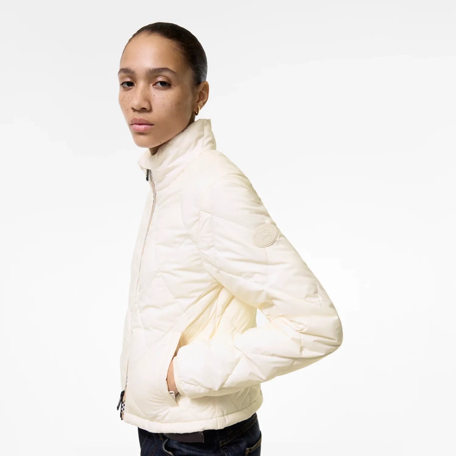 Packable quilted nylon bramford jacket