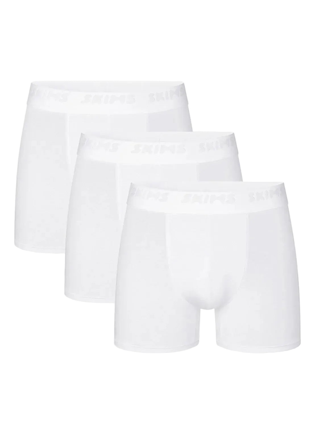 Skims cotton men’s 3" boxer brief 3-pack