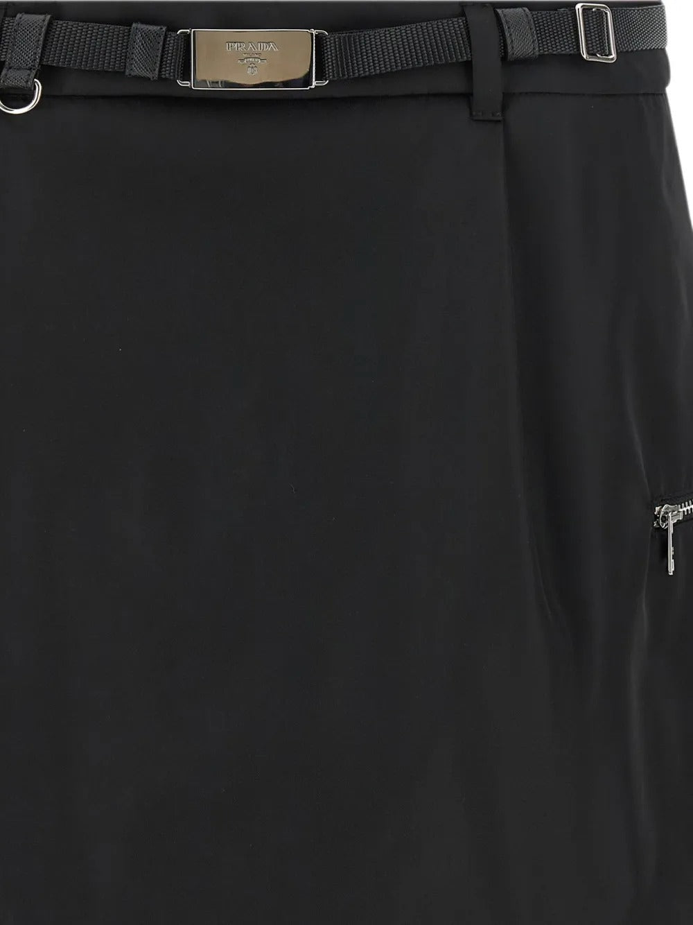 Re-nylon mini skirt-PRADA-Verso